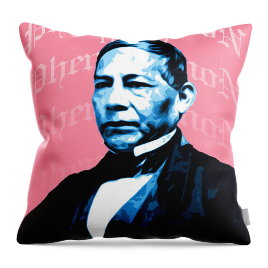 Benito Juarez #2 - Throw Pillow