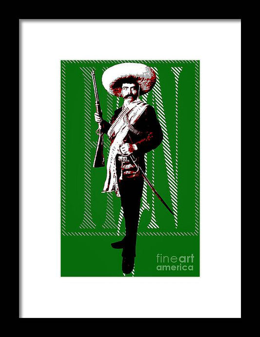 Emiliano Zapata #1 - Framed Print