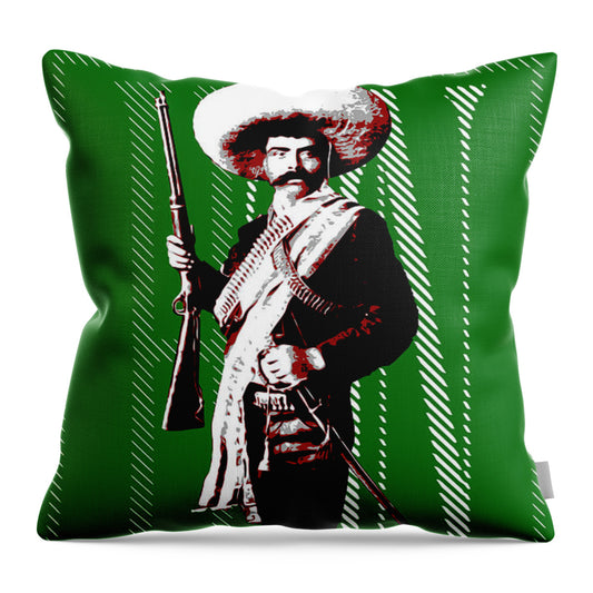 Emiliano Zapata #1 - Throw Pillow