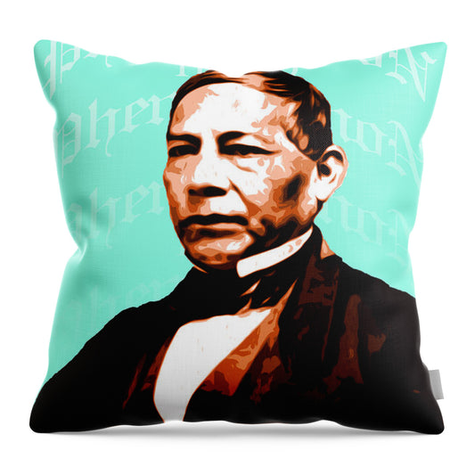 Benito Juarez - Throw Pillow